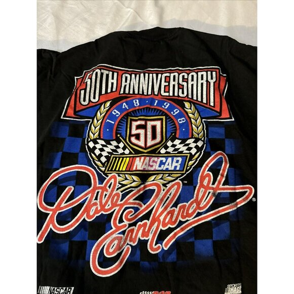 Vintage Dale Earnhardt Daytona 500 1998 Champion Determination TShirt 2XL E22 - Picture 8 of 9